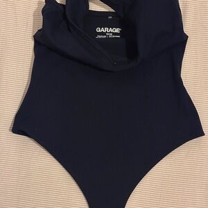 Garage Navy Bodysuit